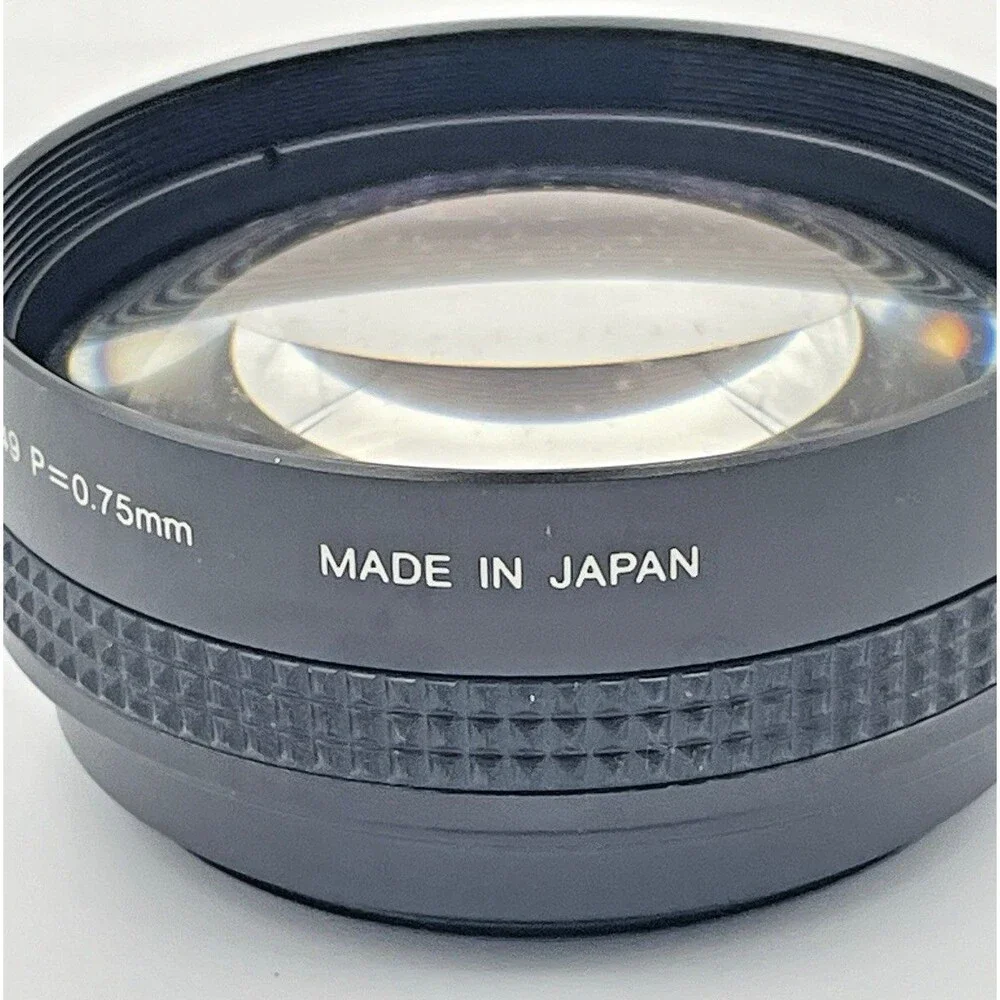 Panasonic Tele Conversion Lens M49 P=0.75mm with case-caps. (Near Mint) Japan